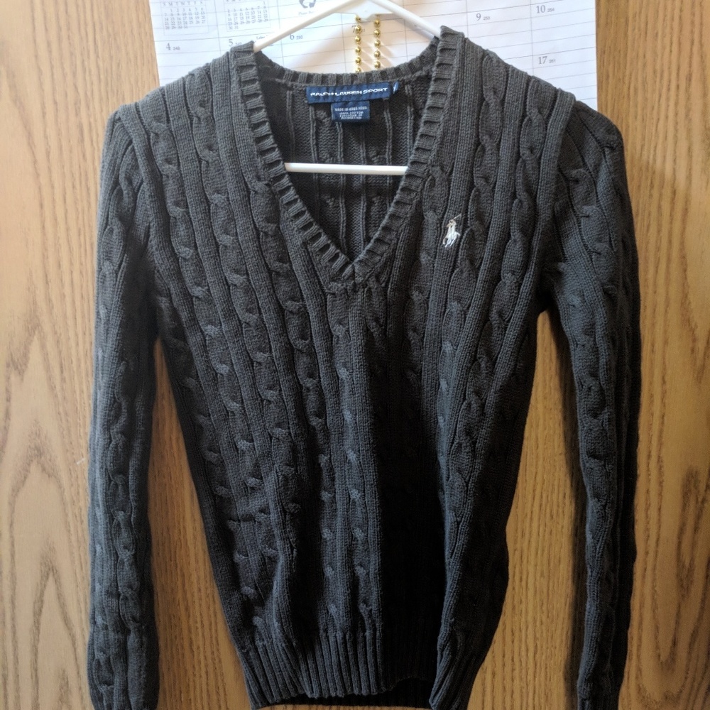 Ralph lauren slim cut sweater XS